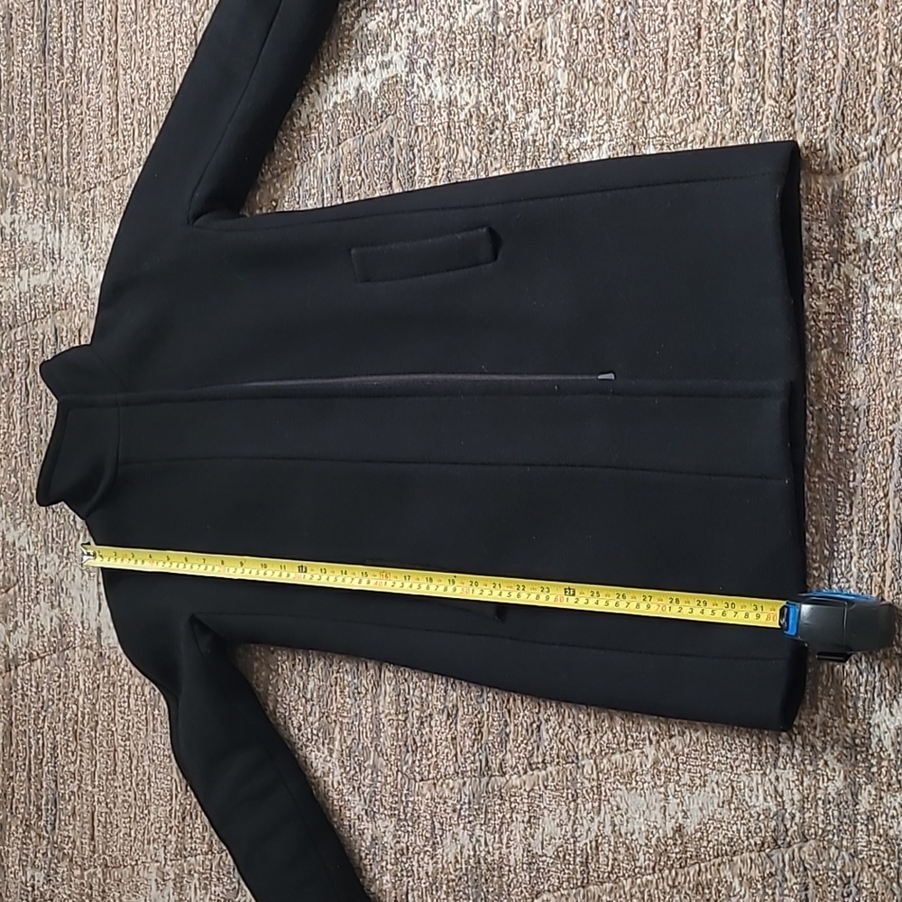 J. Crew Black Pea Coat